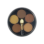 Ombretti margherita con pennellino n. 4 bronzo Royal