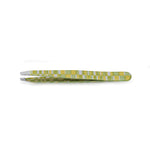 Pinzetta sopracciglia acciao inox taglio obliquo Kaleido Estas