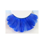Ciglia con Piume Bluette+Colla Eulenspiegel