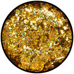Polvere Glitter Grossa Gold Juwel Eulenspiegel 2 gr