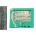 Aghi Monouso Elettrodepil Ballet K3 Verde Acciaio Inox 0,075 mm 10 pz