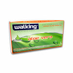Guanti Aloe Vera Walking senza polvere in puro lattice Large 100 pz.