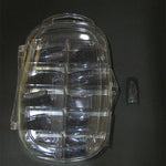 Ultraform Tips Glitter Trasparente Blu Scuro Timi Nails 100 pz