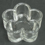 Bicchierino Vasetto Vetro Fiore