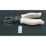 Pinza per traforo tips motivo osso manico carne