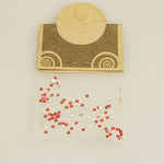 Brillantino Natural Collection rotondo piccolo rosso bustina