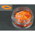 Decori ultrasottili occhio traforato arancio