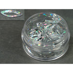 Decori ultrasottili occhio traforato argento multicolor