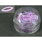 Decori ultrasottili occhio traforato lilla