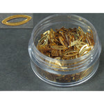 Decori ultrasottili occhio traforato oro