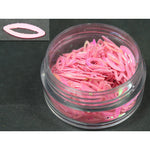 Decori ultrasottili occhio traforato rosa confetto