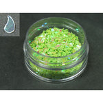 Decori ultrasottili virgole verde lime