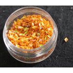 Decoro a rilievo diamante arancio