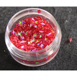 Decoro a rilievo diamante rosso scuro