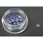 Decoro motivo asterisco 3D blu LP cod. 7038