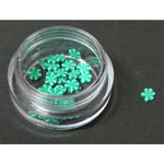 Decoro motivo asterisco 3D verde LP cod. 7042