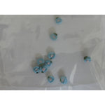 Decoro per unghie roselline 3D mini celeste