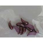 Decoro per unghie virgole bombate bronzo