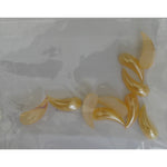 Decoro per unghie virgole bombate oro