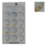 Decoro unghie Beauty nail Conchiglia Piccola Oro ASN2