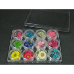 Kit fiori secchi grandi per nail art