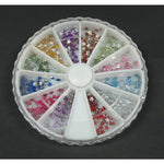 Kit ruota 600 brillantini decoro unghie stelle SBox-5