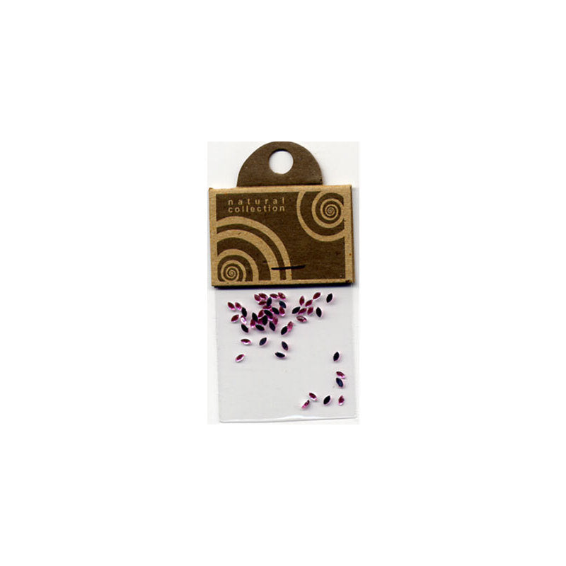 Natural Collection Brillantino unghie chicchi rosa antico