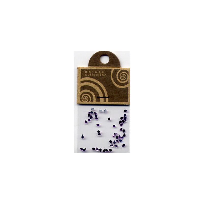 Natural Collection Brillantino unghie gocce lilla