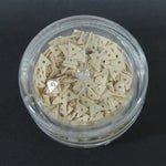 Decori per unghie triangoli forati beige