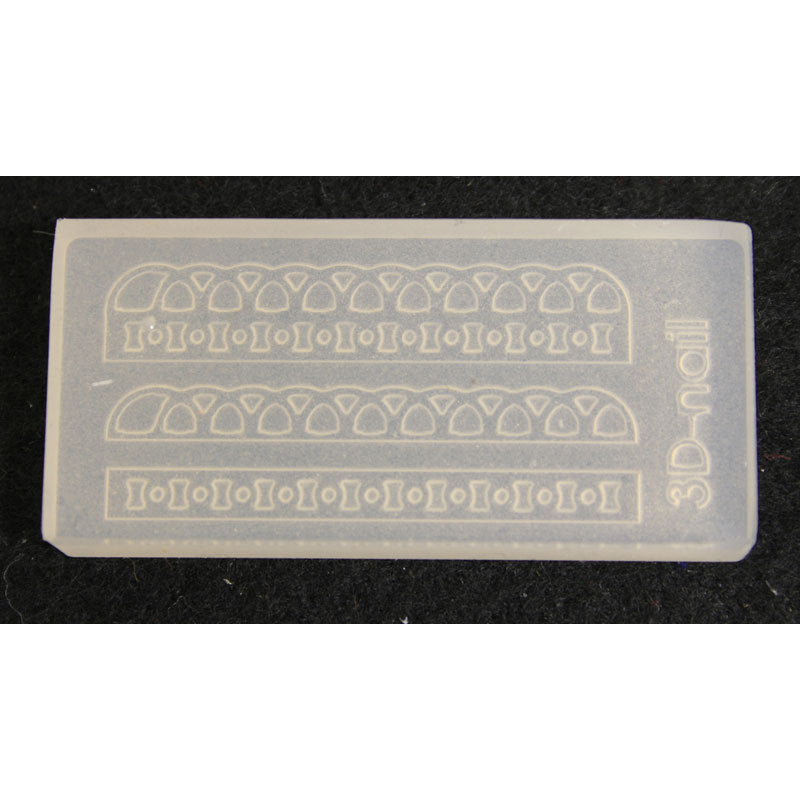 3D Nail Art Mold stampino in silicone art. 0628