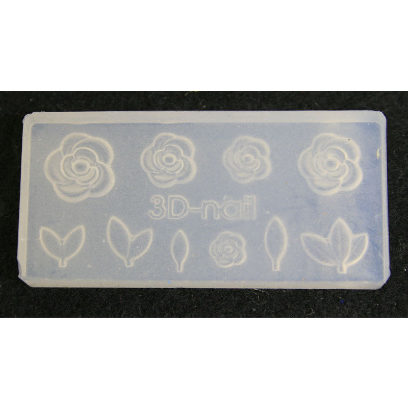 3D Nail Art Mold stampino in silicone art. 0629