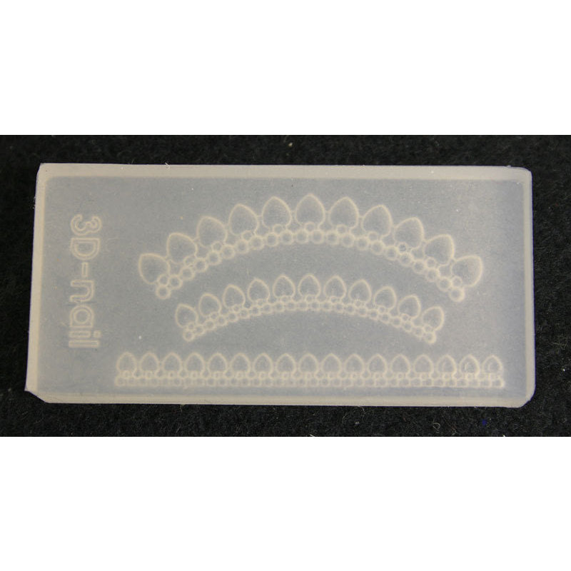 3D Nail Art Mold stampino in silicone art. 0630