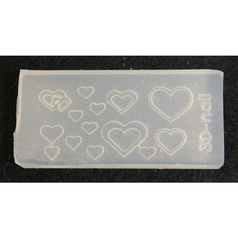 3D Nail Art Mold stampino in silicone art. 0667