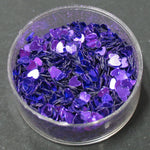 Decori ultrasottili cuori viola MY vasetto