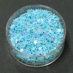 Decori ultrasottili stelle azzurro MY vasetto