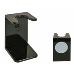 Muhle Supporto Pennello in Plastica Nero