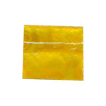 Sfoglia decoro madreperla 4x3,5 cm giallo