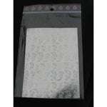 Sfoglia decoro per nail art argentata cod. QS_2990