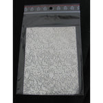 Sfoglia decoro per nail art argentata cod. QS_2993