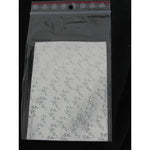 Sfoglia decoro per nail art argentata cod. QS_2994