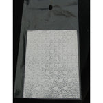 Sfoglia decoro per nail art argentata cod. QS_2996