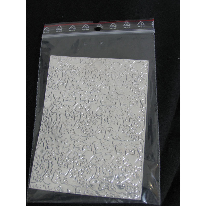 Sfoglia decoro per nail art argentata cod. QS_2999