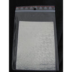 Sfoglia decoro per nail art argentata cod. QS_3004