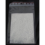 Sfoglia decoro per nail art argentata cod. QS_3005