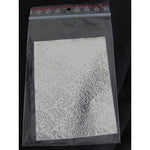 Sfoglia decoro per nail art argentata cod. QS_3008