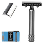 Rasoio di sicurezza Cromato Grande Nero Testina Gentile PC Fatip 42123