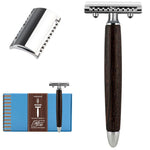 Rasoio di sicurezza Wood Manico Wenghe Testina Gentile PC Fatip 42132