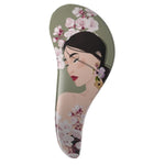 Spazzola D-Meli-melo FW25 Fantasia Fiori d'asia Verde Sinelco