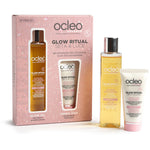 Beauty Box Viso-Corpo Glow Ritual Seta-Luce olio corpo+cr.viso 200-50 ml