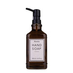 Sapone mani liquido bottiglia ambra vetro Hand Soap 500 ml